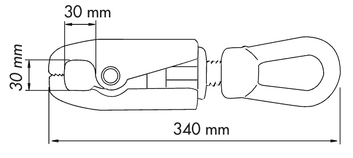 Autoblock Magnum 134 Dimensional Drawing