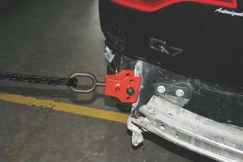 Stanzani Universal Clamp in use