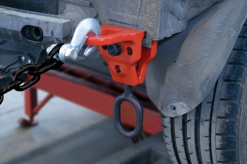 Stanzani Right-angle Clamp in use