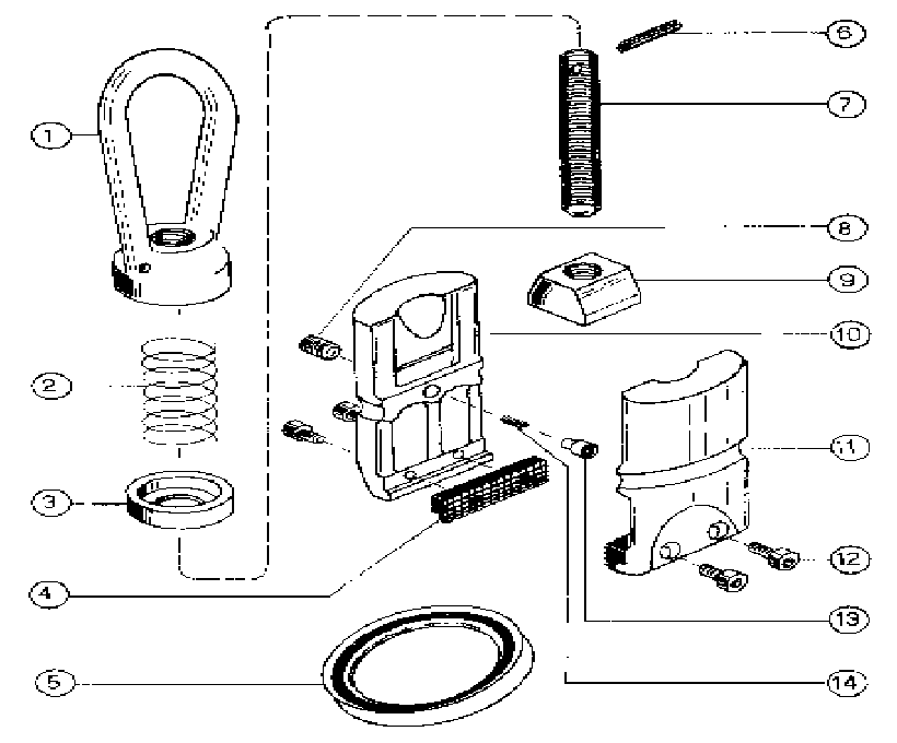 Skuba 121 Exploded Parts Diagram