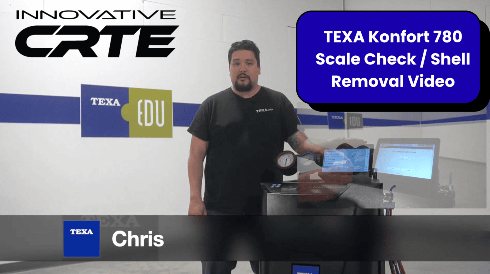 TEXA KONFORT Scale Check and Front Shell Removal