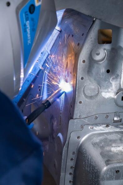 MIG Welding in action