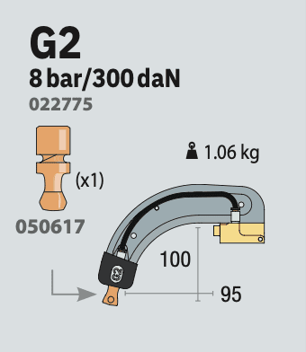 G2 wheelhouse arm