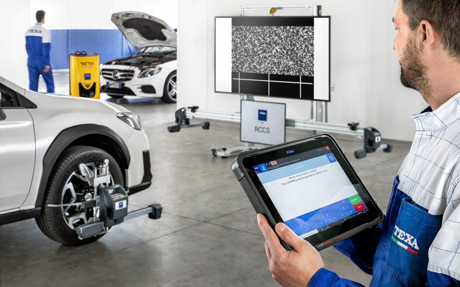 TEXA RCCS 3 ADAS calibration system