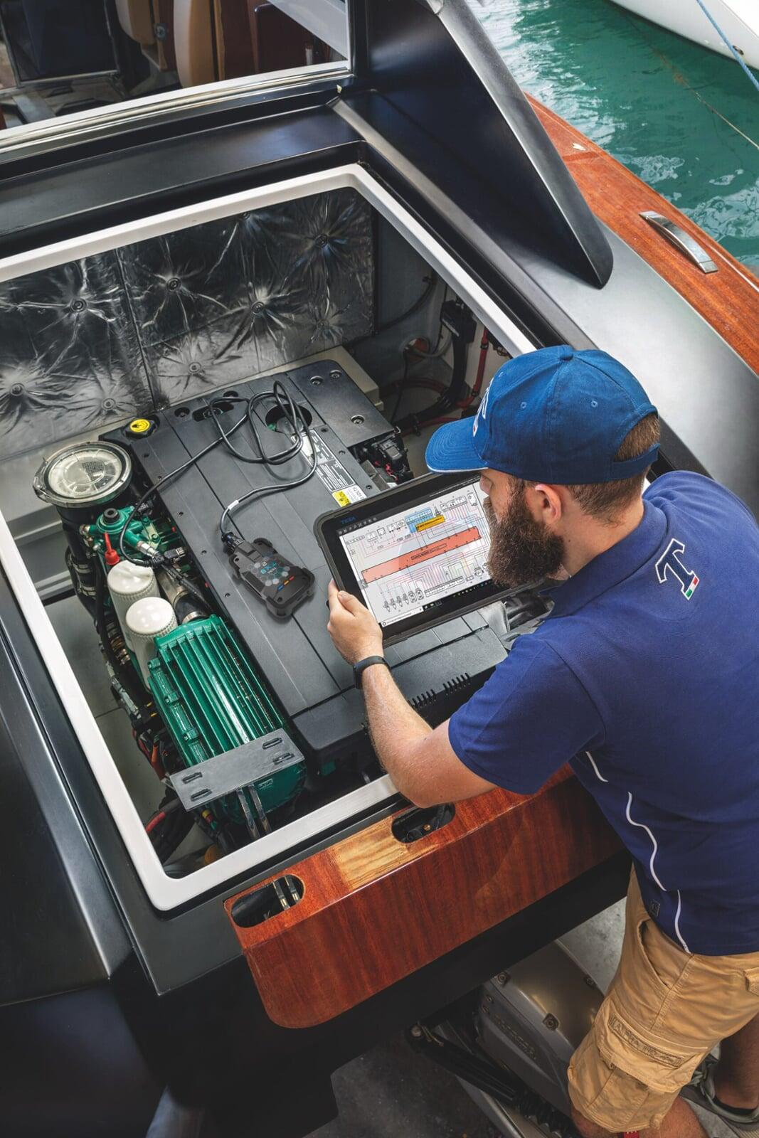 TEXA Marine diagnostics in action