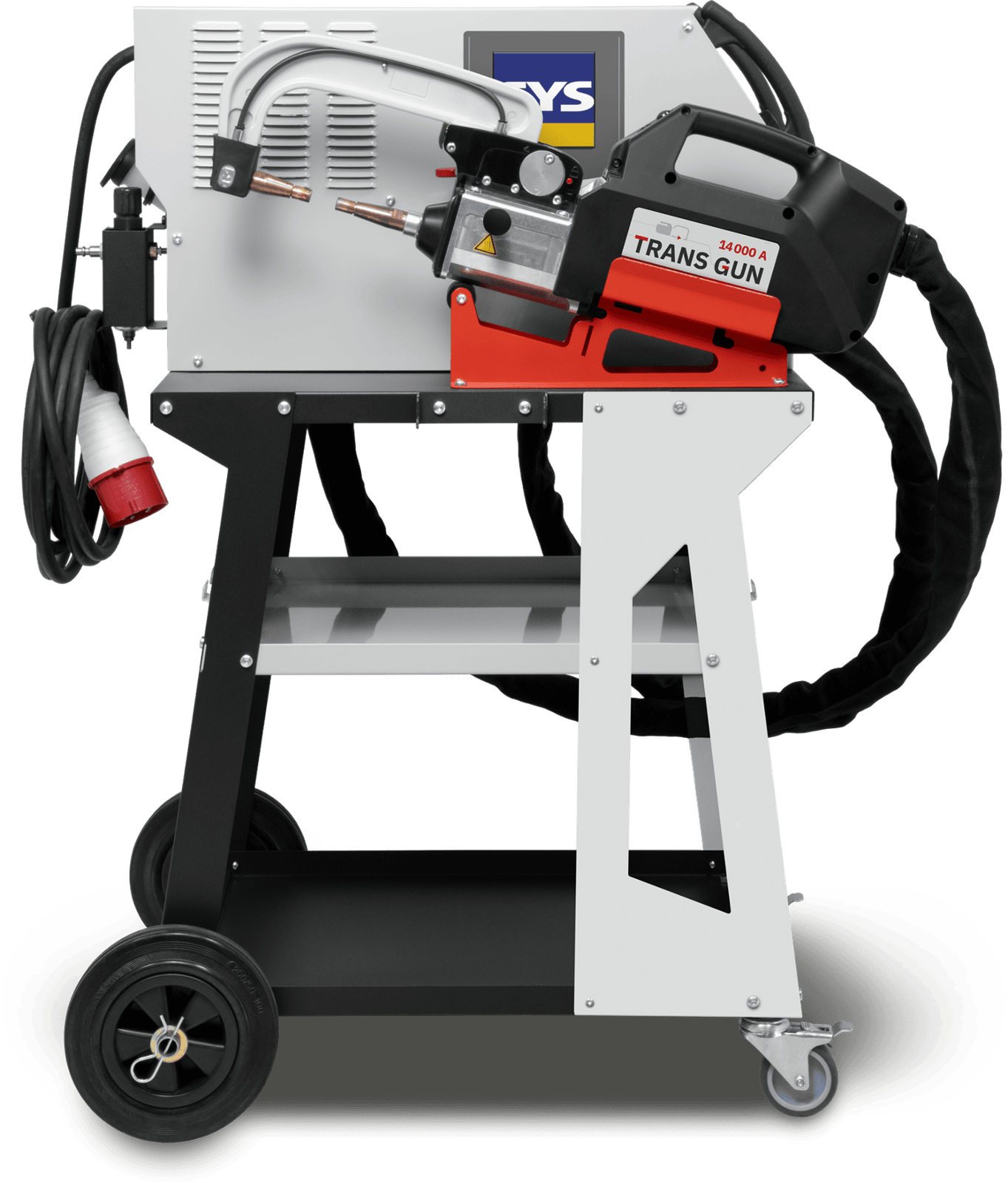 Rear of the PTI NEO with arms stored on the cart