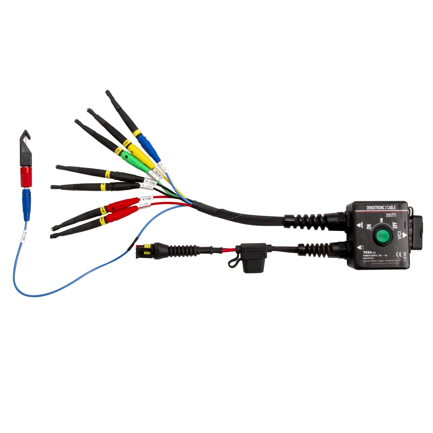 Texa | SKU: 3910268 — TRUCK-OHW DENOXTRONIC 2 MODULE CABLE (3151/T71)